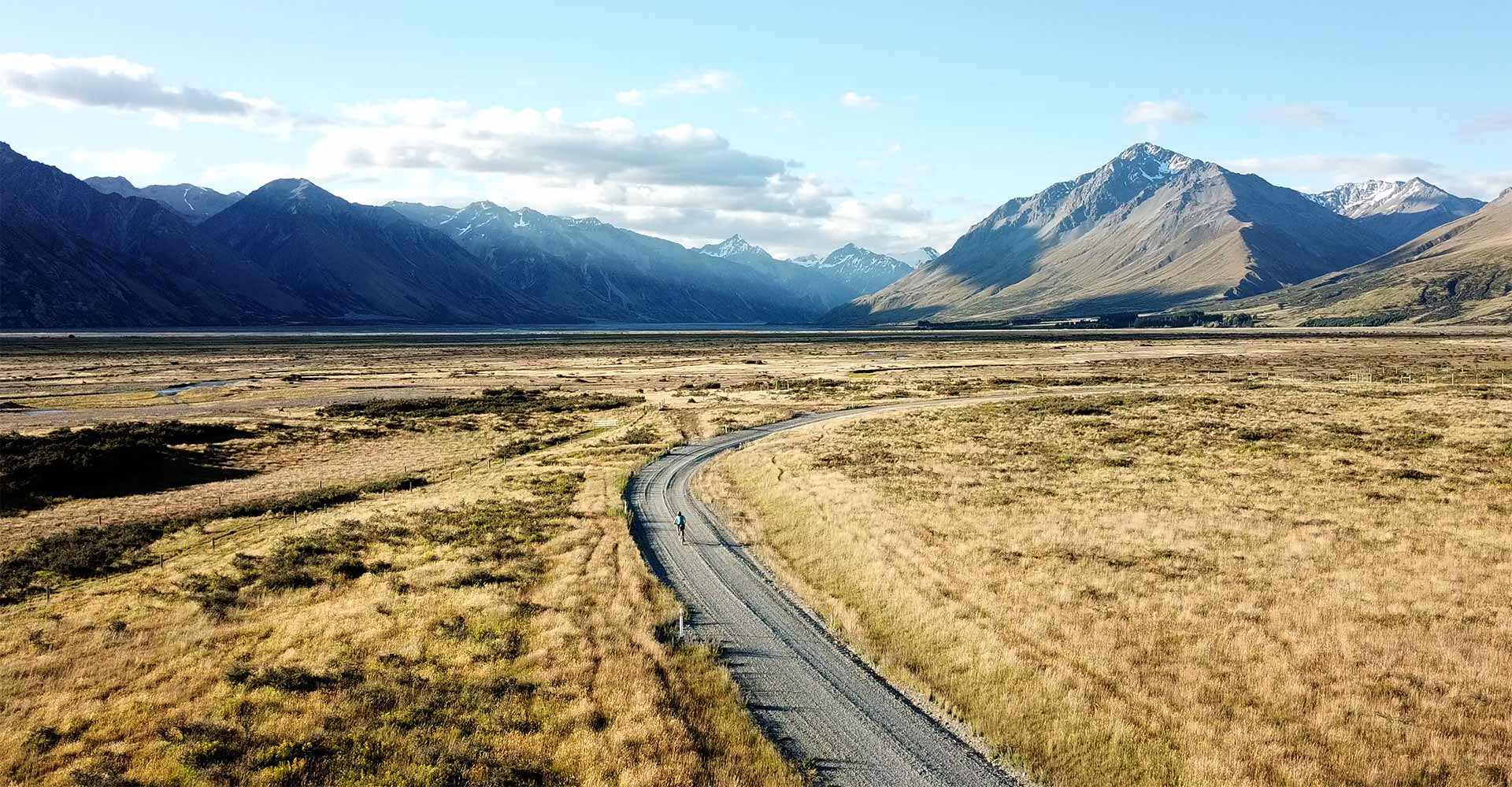 ROBO-KIWI Bikepacking Bags - Testing out bikepacking bags on the Lilybank Road, Lake Tekapo 1