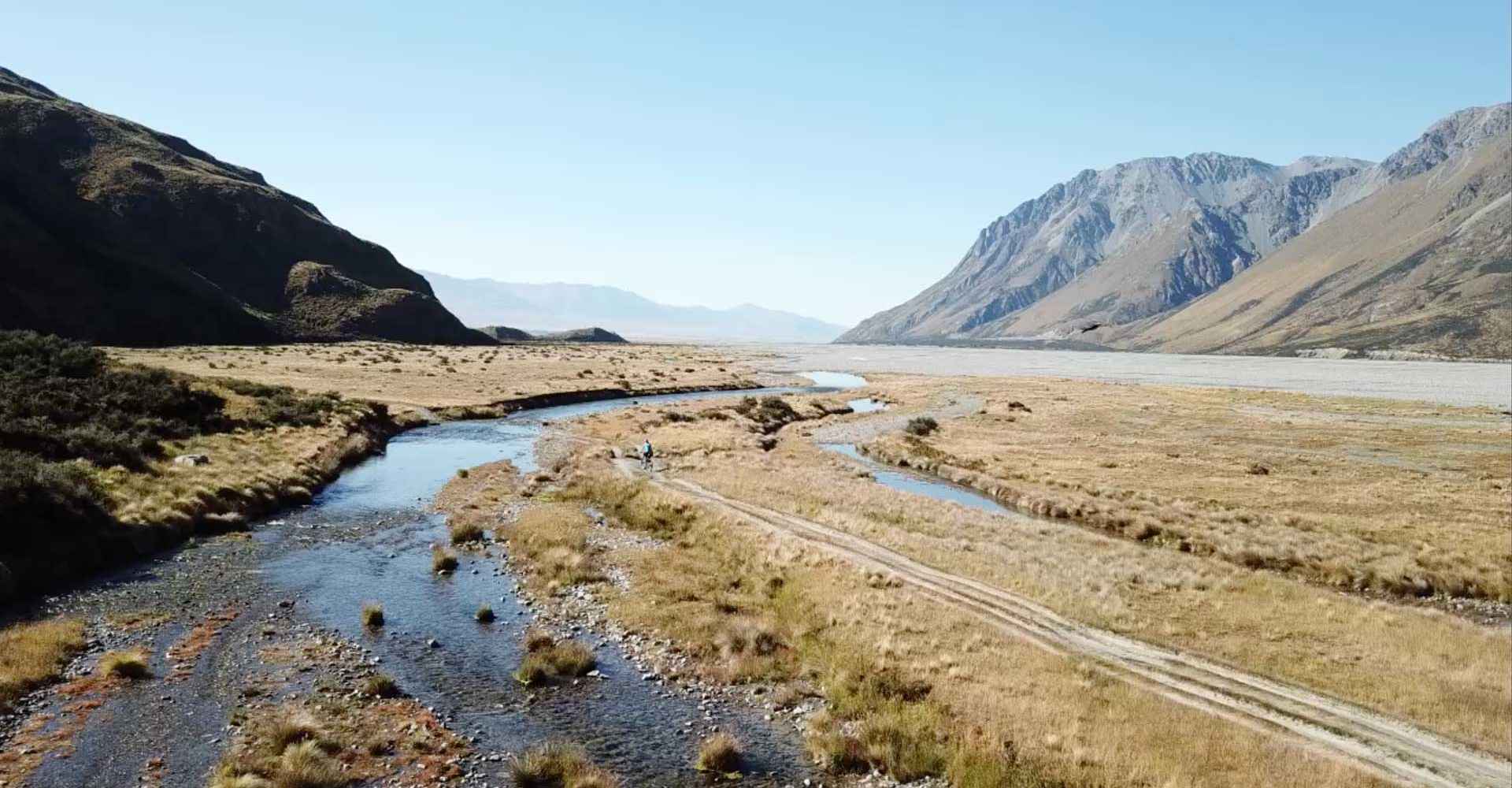 ROBO-KIWI Bikepacking Bags - Bikepacking in the Godley Valley, Lake Tekapo 2