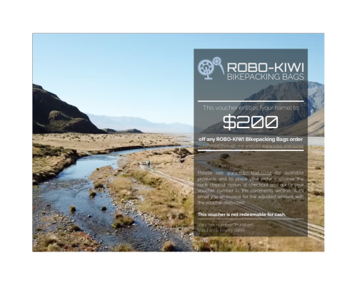 ROBO-KIWI Bikepacking Bikepacking Accessories - ROBO KIWI gift voucher