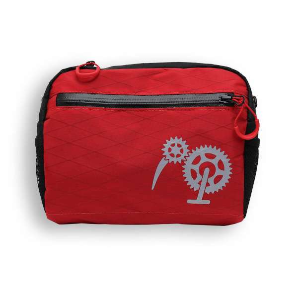 ROBO-KIWI Bikepacking Handlebar Bags - Cafe Bag XP - red (1)