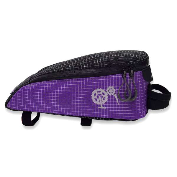 ROBO-KIWI Bikepacking Top Tube Bags - Cockpit Bag DGS - regular, purple (3)