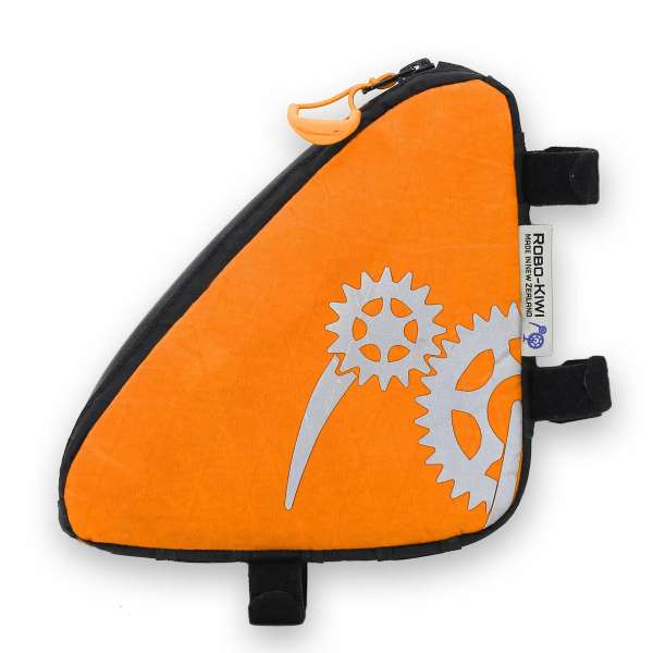 ROBO-KIWI Bikepacking Top Tube Bags - Macgyver Bag XP - storm orange (4)